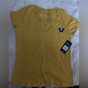 True Religion V Neck Shirt